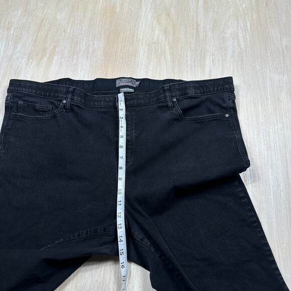 Torrid Black Premium Stretch Sky High Skinny Jeans High Rise Distressed 26S - Picture 7 of 13
